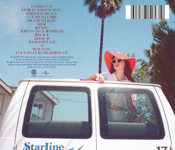 Lana Del Rey : Honeymoon (CD, Album)