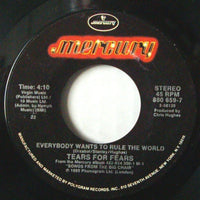 Tears For Fears : Everybody Wants To Rule The World (7", Single, 22 )