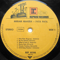 Miriam Makeba : Pata Pata (LP, Album, RE)