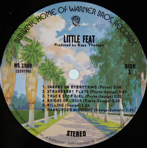 Little Feat : Little Feat (LP, Album, RE, Ter)