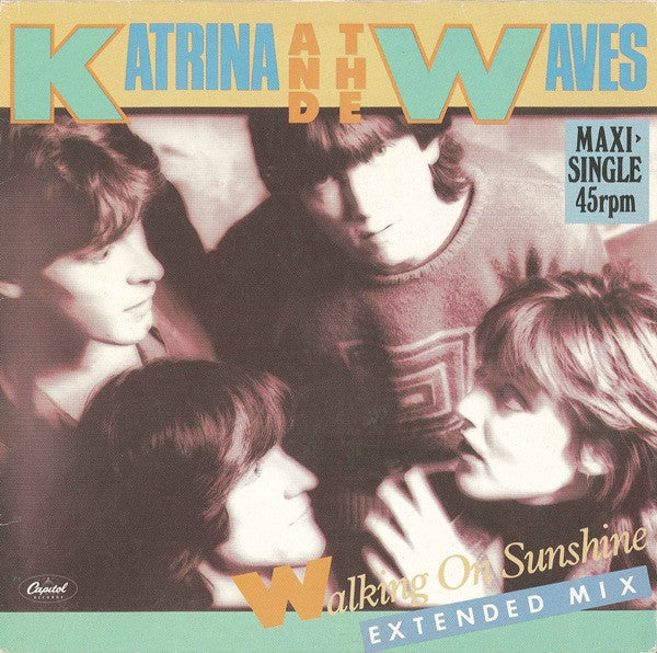Katrina And The Waves : Walking On Sunshine (Extended Mix) (12", Maxi)