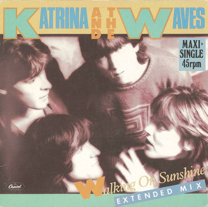 Katrina And The Waves : Walking On Sunshine (Extended Mix) (12", Maxi)
