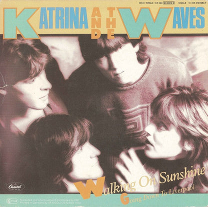 Katrina And The Waves : Walking On Sunshine (Extended Mix) (12", Maxi)
