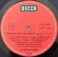 The Rolling Stones : Through The Past, Darkly (Big Hits Vol. 2) (LP, Comp)