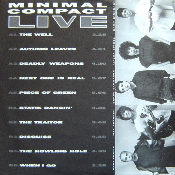 Minimal Compact : Live (LP, Album)