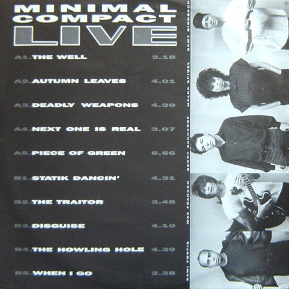Minimal Compact : Live (LP, Album)