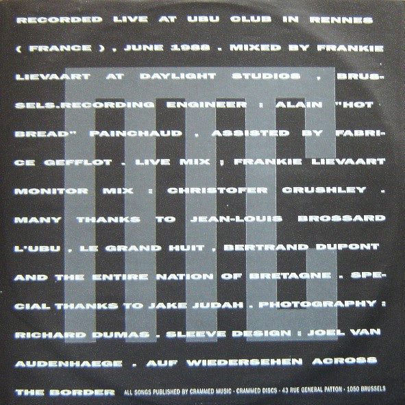 Minimal Compact : Live (LP, Album)