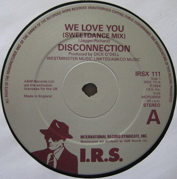 Disconnection (2) : We Love You (12")