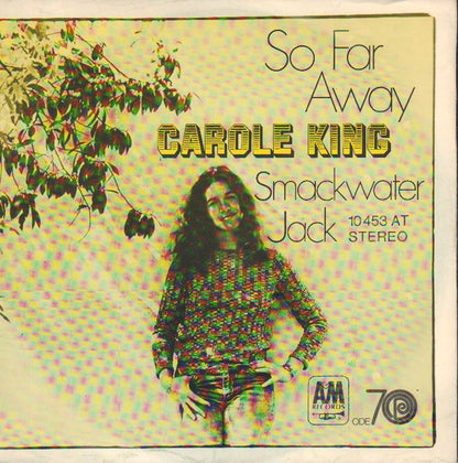 Carole King : So Far Away (7", Single)