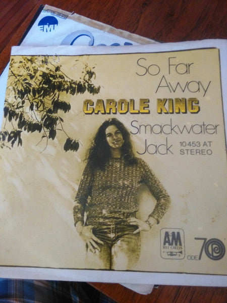 Carole King : So Far Away (7", Single)