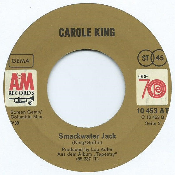 Carole King : So Far Away (7", Single)