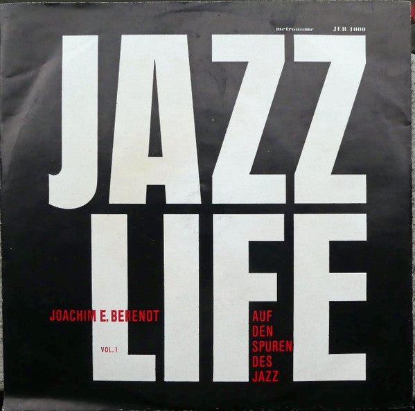 Various : Joachim E. Berendt Presents: Jazzlife (2x7", EP, Comp)
