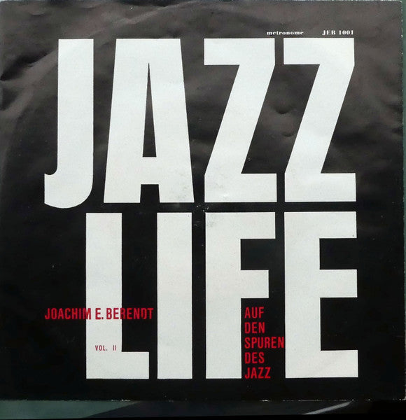 Various : Joachim E. Berendt Presents: Jazzlife (2x7", EP, Comp)