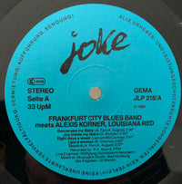 Frankfurt City Blues Band Meets Alexis Korner, Louisiana Red : Live (LP, Album)
