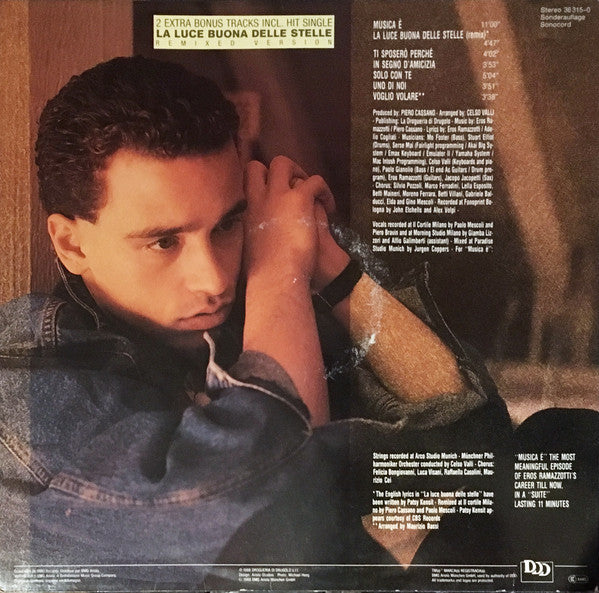 Eros Ramazzotti : Musica È (LP, Album)