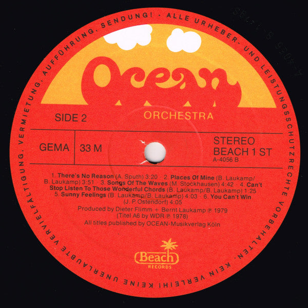 Ocean Orchestra : Ocean Orchestra (LP, Album)