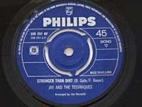Jay & The Techniques : Apples, Peaches, Pumpkin Pie / Stronger Than Dirt (7", Single, Mono)