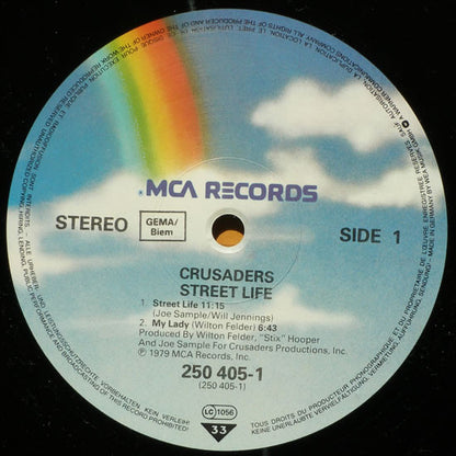 Crusaders* : Street Life (LP, Album, RE)