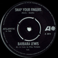 Barbara Lewis : Snap Your Fingers / Puppy Love (7", Single)