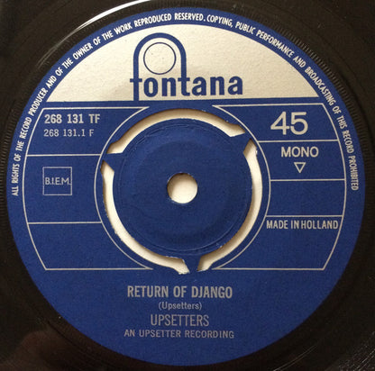 The Upsetters : Return Of Django (7", Single, Mono)