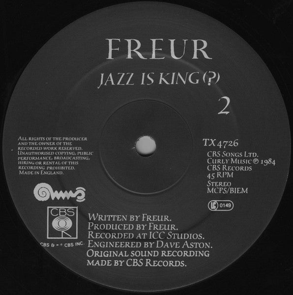 Freur : The Devil And Darkness (12", Single)