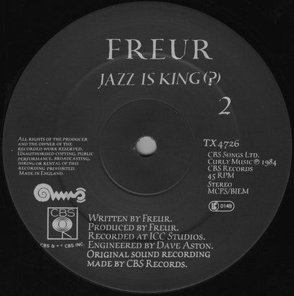Freur : The Devil And Darkness (12", Single)