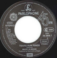 Marc Almond : Tears Run Rings (7", Single)