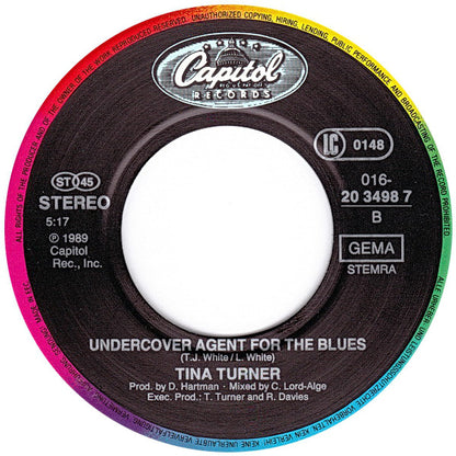 Tina Turner : The Best (7", Single)