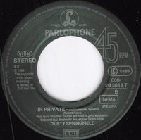 Dusty Springfield : In Private (7", Single)