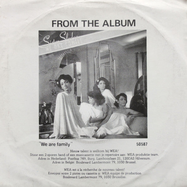 Sister Sledge : Lost In Music (7", Single, Inj)