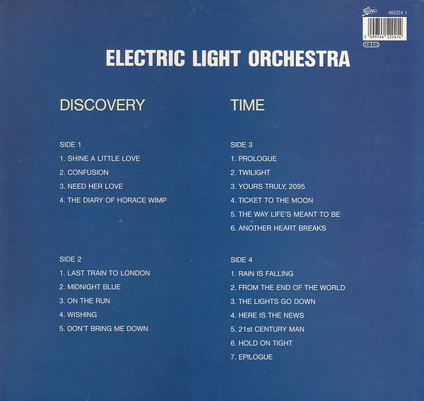 Electric Light Orchestra : Discovery + Time (LP, Album, RE + LP, Album, RE + Comp)