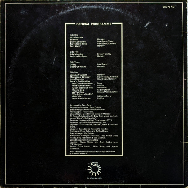 Uriah Heep : Uriah Heep Live (2xLP, Album, RE, Pal)