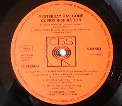 Cupid's Inspiration Featuring T. Rice-Milton* : Yesterday Has Gone (LP, Album)