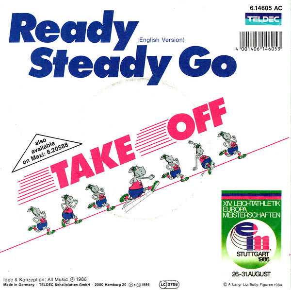 Take Off (3) : Ready Steady Go (7", Single)