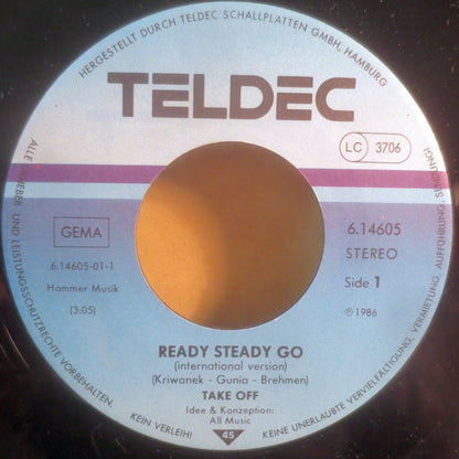 Take Off (3) : Ready Steady Go (7", Single)