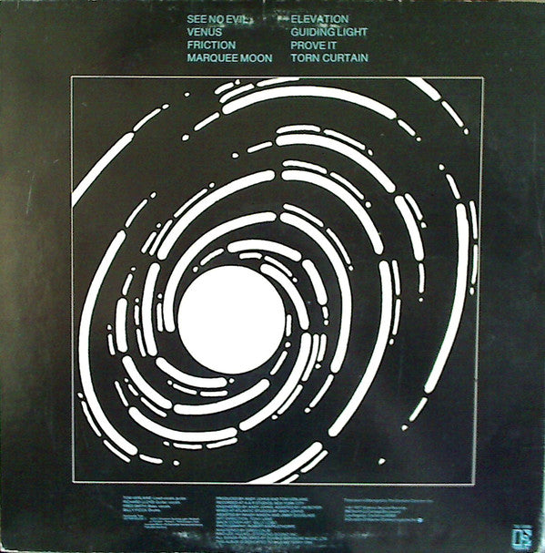 Television : Marquee Moon (LP, Album, PRC)