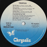 Pat Benatar : Tropico (LP, Album, RE)