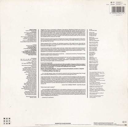 Grace Jones : Slave To The Rhythm (LP, Album)