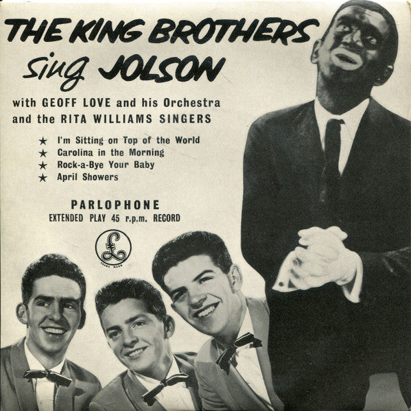 The King Brothers : The King Brothers Sing Jolson (7", EP)