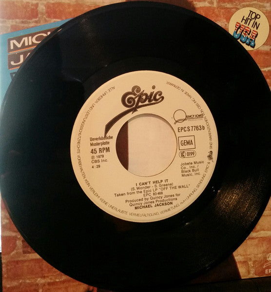 Michael Jackson : Don't Stop 'Til You Get Enough  (7", Single, Promo)