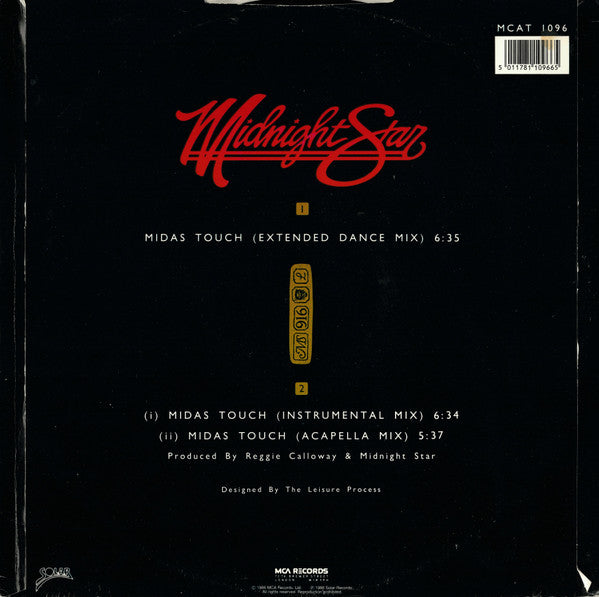 Midnight Star : Midas Touch (12")