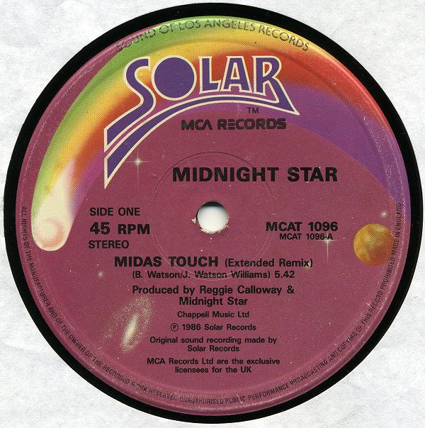 Midnight Star : Midas Touch (12")