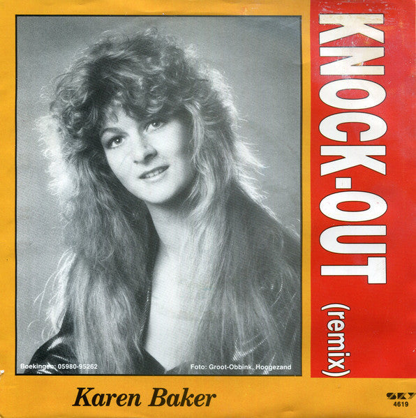 Karen Baker (3) : Knock-Out (7", Single)