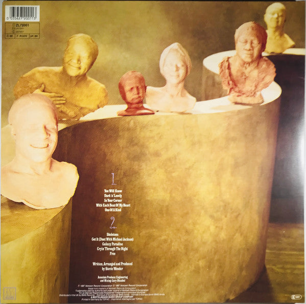 Stevie Wonder : Characters (LP, Album, Gat)