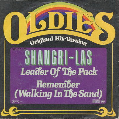 Shangri-Las* : Leader Of The Pack (7", Single, Mono)