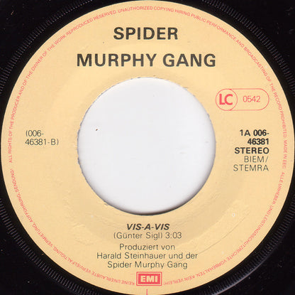 Spider Murphy Gang : Skandal Im Sperrbezirk (7", Single)
