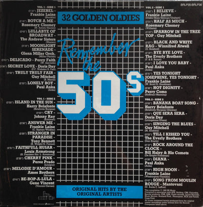 Various : Remember The 50's (2xLP, Comp)