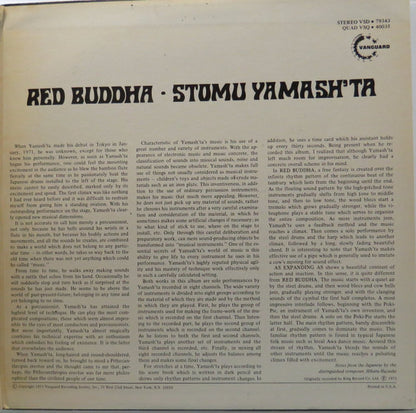 Stomu Yamash'ta : Red Buddha (LP, Album)