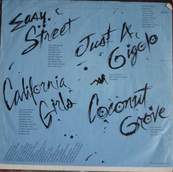 David Lee Roth : Crazy From The Heat (12", EP)