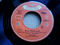 Bibi Johns : Wenn Musik Spielt / Rocky Robby (7", Single, Mono)